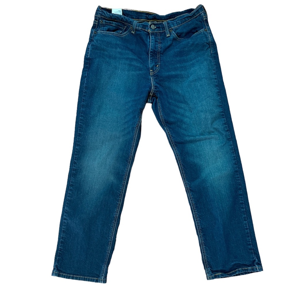 Levi’s Jeans Mens 34 34x30 541 Blue Dark Wash Denim Cotton Stretch Blend W34 L30